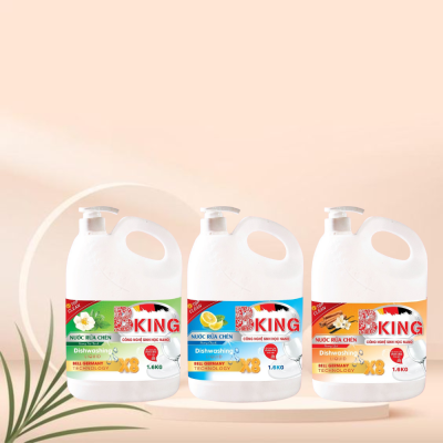 Nước rửa chén công nghệ sinh học BKing 1,6KG