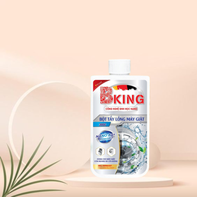 Tẩy lồng máy giặt công nghệ sinh học BKing 300G