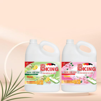 Nước lau sàn công nghệ sinh học BKing 3,6L