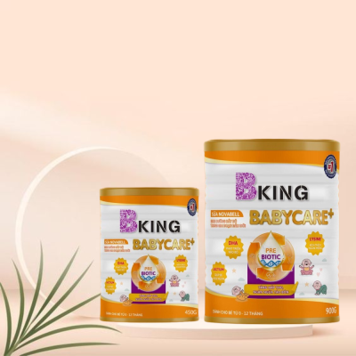 Sữa Babycare+ BKing dành cho bé từ 0 đến 12 tháng