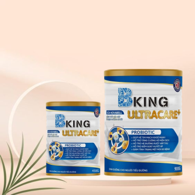 Sữa Ultracare+ BKing dinh dưỡng cho người tiểu đường