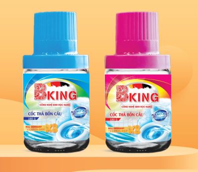 Cốc thả bồn cầu công nghệ sinh học BKing 180G